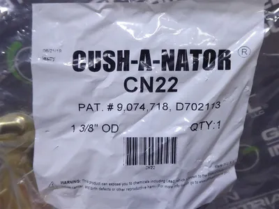Box of 10 ZSi Cush-A-Clamp CN22 1-3/8" Cushioned Steel Clamp New NIB