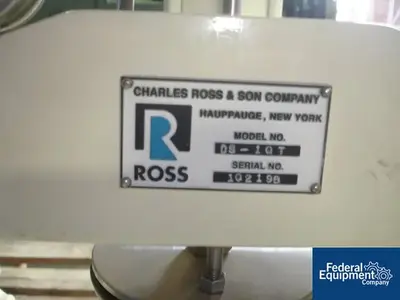 USED Ross 1 QUART ROSS DISCHARGE PRESS, MODEL DS 1QT