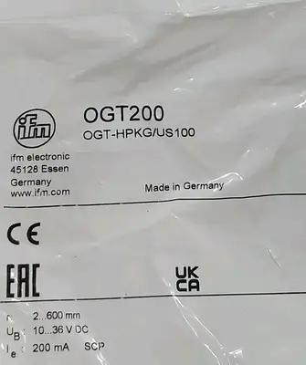 IFM OGT200 Photoelectric Switch Sensor Loc5E3/6