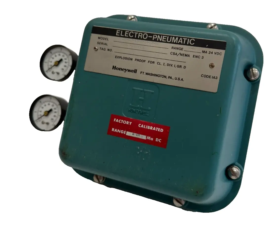 NEW HONEYWELL 870022-013-11-00-01-27-00 PNEUMATIC VALVE POSITIONER 24VDC