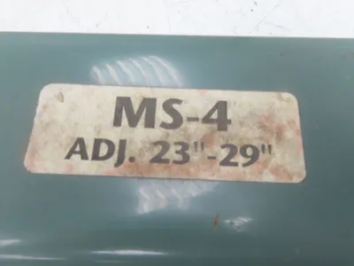 Hytrol MS-4 24"W Conveyor Leg Stationary Floor Support 15-5/8" to 21-5/8"H