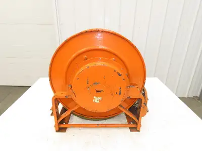 Hannay Reels 716-19-20J SR Retractable Industrial Air Hose Reel 1/2" X 43'