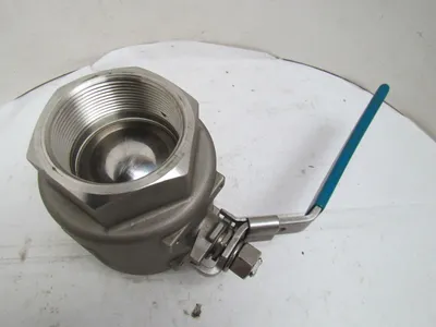 Ohio Valve 266-Ft CF8M 3" NPT Stainless Steel Ball Valve Full Port USA NEW