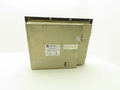 Allen Bradley 6185-CAAABAZ FC15 Industrial Flat Panel 15 inch Monitor Ser. A