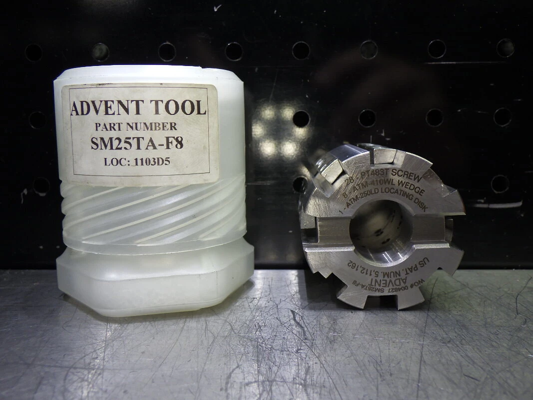 Advent 2.25" 8 Flute Indexable Thread Mill 3/4" Arbor SM25TA-F8 (LOC987B)