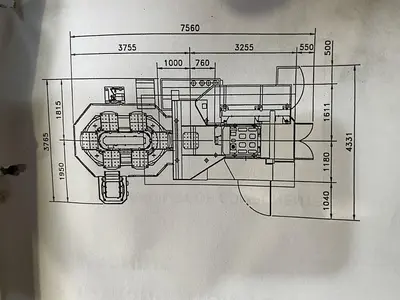 USED DAHLIH MCH 500 X: 750 - Y: 680 - Z: 600 MM CNC