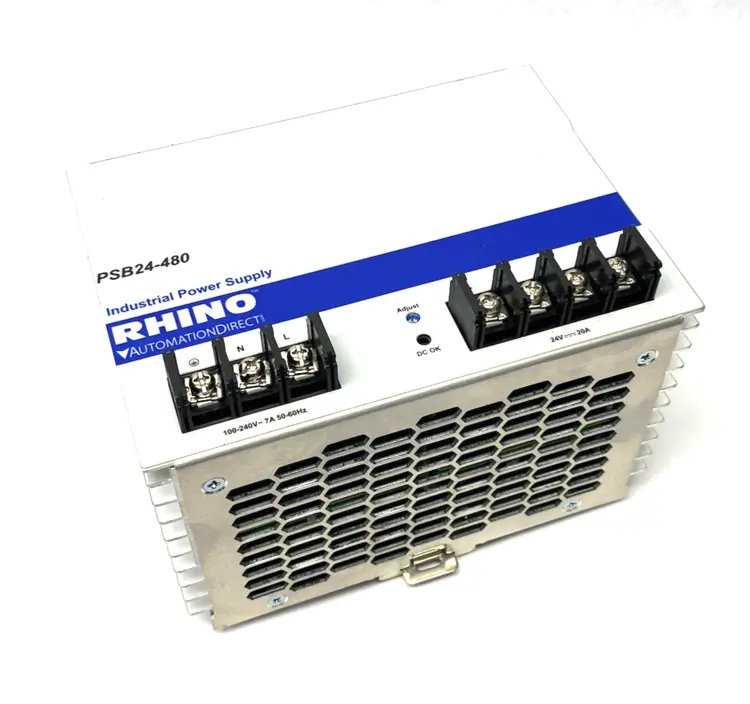 Used AUTOMATIONDIRECT RHINO PSB SERIES SWITCHING POWER SUPPLY DIN Rail Power Supplies Michigan US | Maverick Industrial Sales #1089043