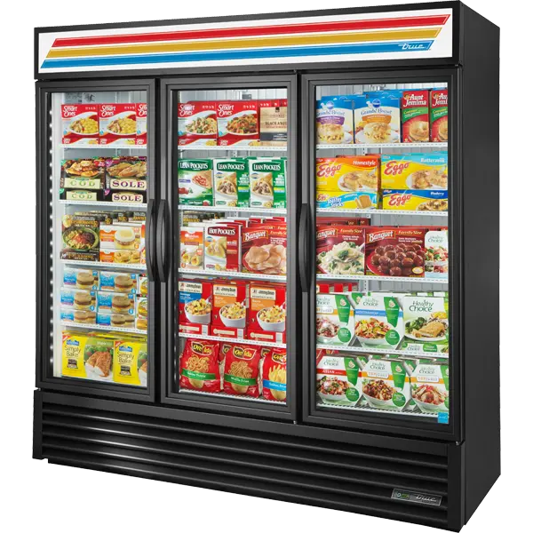 Used True GDM-72F-LTF-HC~TSL01 Display Freezers Illinois US | Falcon Restaurant Supply #1374738