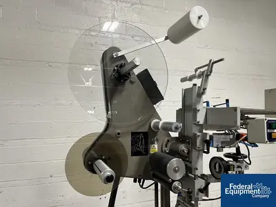USED HARLAND OF AMERICA Harland Top Labeler, Model Comet Mark 5