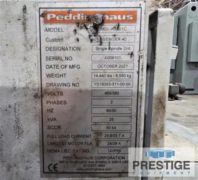 Used 2021 PEDDINGHAUS AVENGER  40 Beam / Drill Lines New York US | Prestige Equipment #1329248