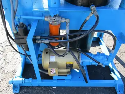 70 Ton, TMP, Slab Side Hydraulic Press, 20" x 20"