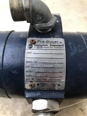 Pro-Ducer CX 030 SS 24 Liquid Pressure Transmitter 24VDC 0-12.2in H2O 1500PSI