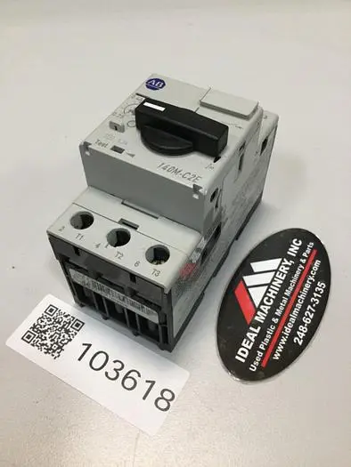 Used ALLEN BRADLEY 140M-C2E-A40 SER B Circuit Breakers Michigan US | Ideal Machinery #590811
