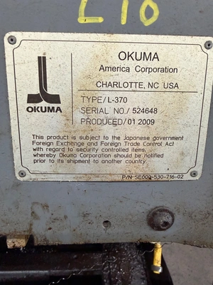 Used 2009 OKUMA CAPTAIN L370 CNC Lathes California US | PM Machines #1238238