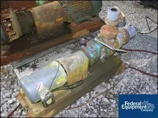 USED Goulds Pumps 2" X 3" X 6" GOULDS CENTRIFUGAL PUMP, S/S, 5 HP