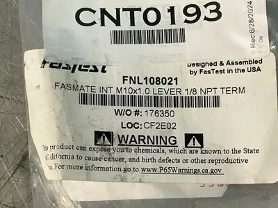 Used FASTEST FNL108021 Tooling & Accessories (Other) Ohio US | HGR 24 #1315166