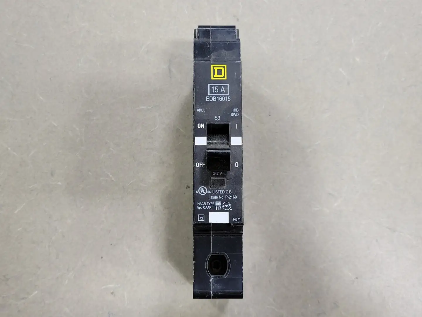 USED SQUARE D EDB16015