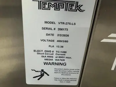 NEW 2026 TEMPTEK VTR-275-LS