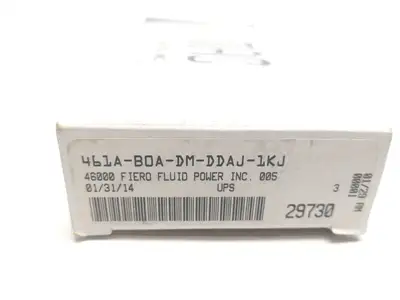 461A-BOA-DM-DDAJ-1KJ, 461A-B0A-DM-DDAJ-1KJ | MAC Valves 461A-BOA-DM-DDAJ-1KJ Double Solenoid 3-Pos Pilot Valve 24VDC 1/4"NPTF - New Other