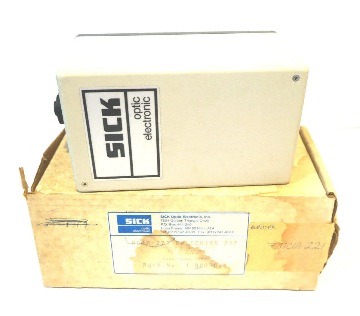 NEW SICK OPTIC MC1A-221 POWER SUPPLY MC1A221