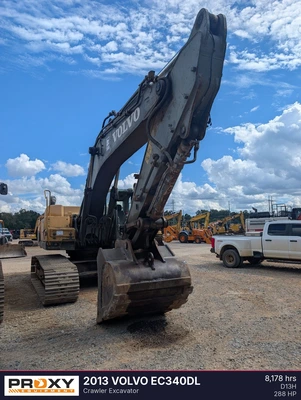 Used 2013 VOLVO EC340DL Crawler Excavators Alabama US | Proxy Equipment #1545567