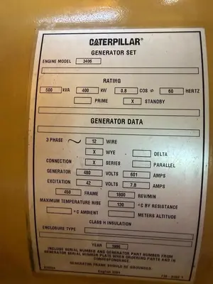 USED CATERPILLAR 3406