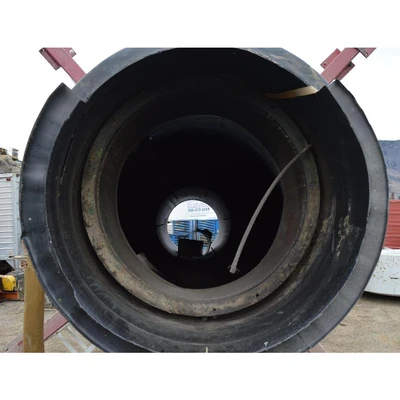 9ft Dia. x 25ft Tall Cyclone and 125HP Centrifugal Blower