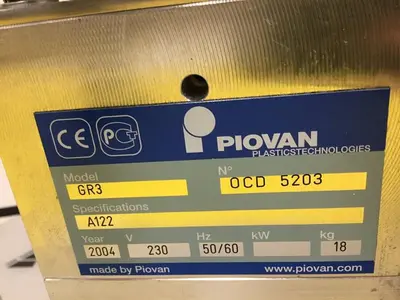 USED PIOVAN GR3