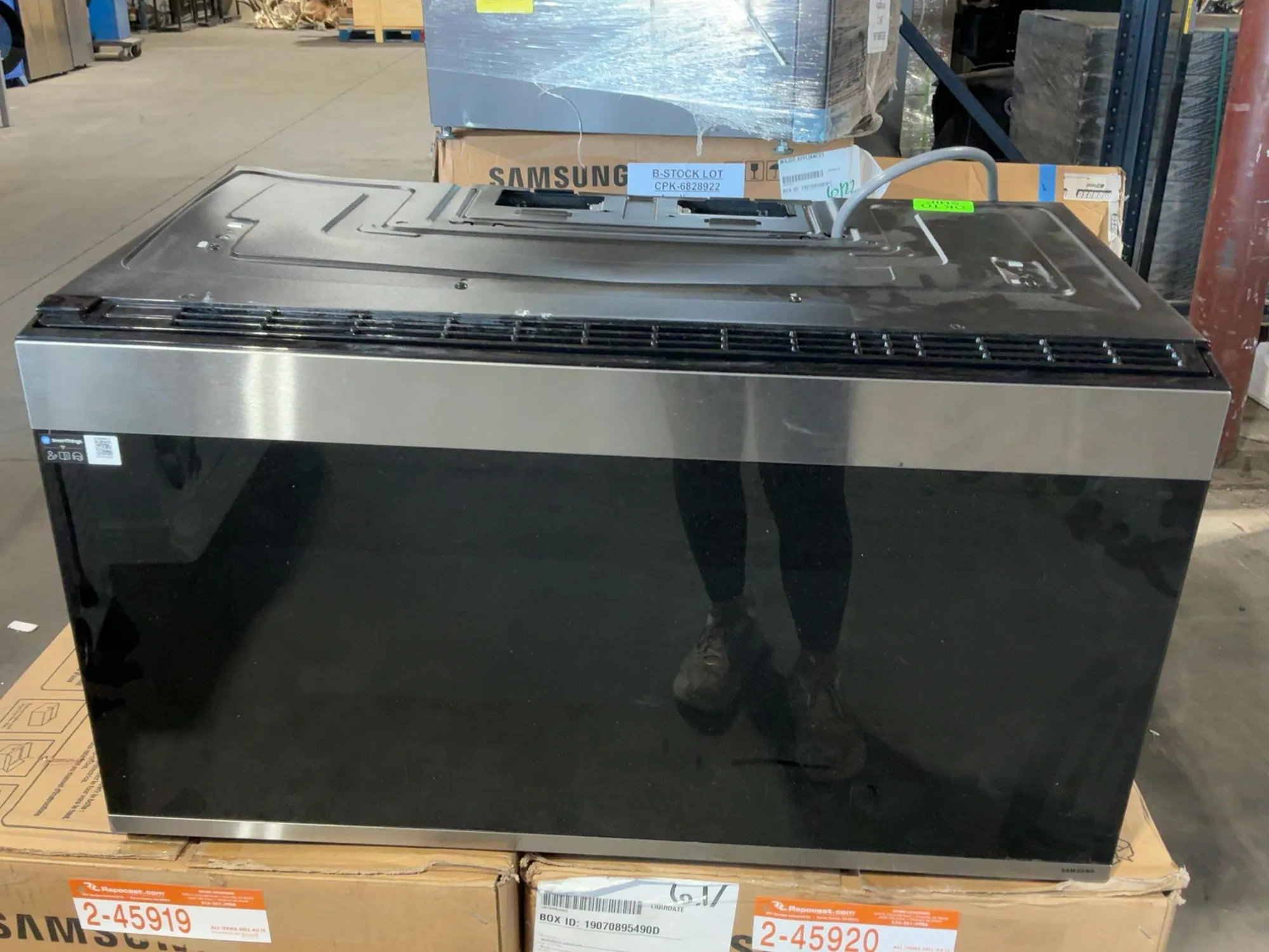 Used SAMSUNG ME21DG6700SRAA Restaurant Small Appliances Michigan US | Miedema Asset Management Group #1444519