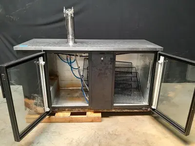USED TRUE TBB-3G; KEG COOLER