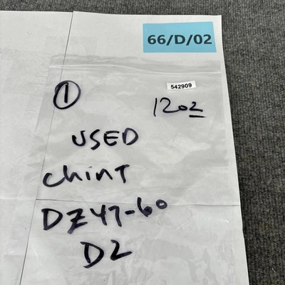 Used CHINT DZ47-60 D10 Misc Industrial Equipment California US | Davliegogo LLC #1714902