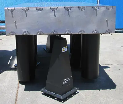 Newport RS 4000 8' x 4' Optical Breadboard  Sealed Hole Table Top RL-2000 Legs