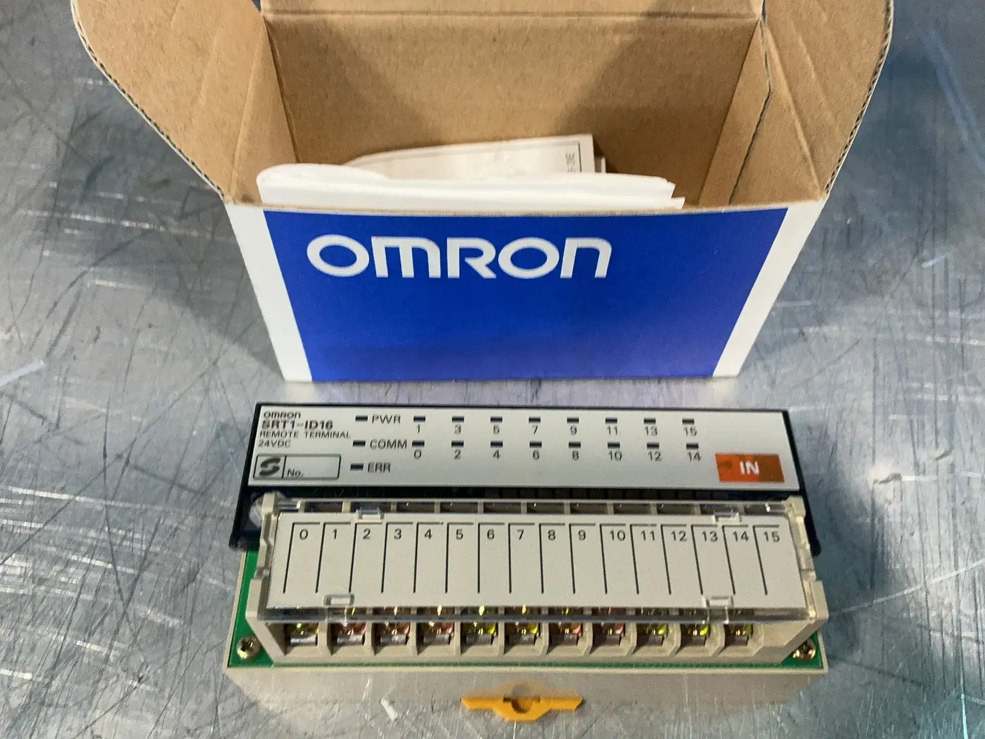 Used OMRON SRT1ID16 PLC Input & Output Ohio US | HGR 24 #1345429
