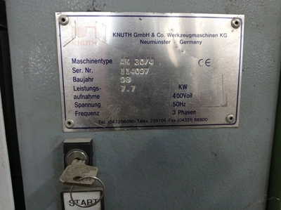 KNUTH Folder, very good used condition