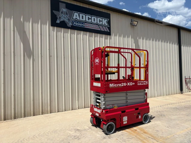 New | in-Stock 2026 MEC MICRO 26XD Scissor Lifters Texas US | Adcock Equipment USA #1524587