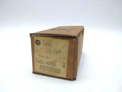 USED ALLEN-BRADLEY FUSE BLOCK 31-60 AMP 600V 3 POLE BULLETIN 1491