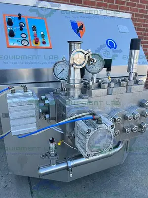USED GEA NIRO SOAVI NS3037H DUAL STAGE DAIRY HOMOGENIZER 5678 LITERS / HOUR