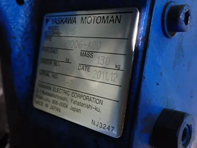 USED YASKAWA MOTOMAN MH6