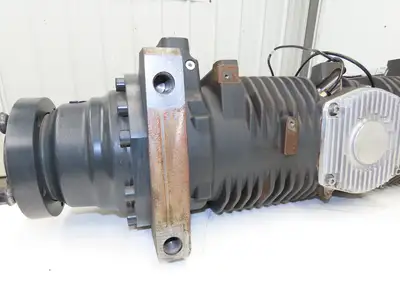 Linde AK20E-02 Forklift Dual-Wheel & Motor Front Axle Assembly Off E20C