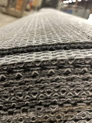 Rough Top PVC Conveyor Belting 59.5″ X approx 400′ ; 3mm Thick