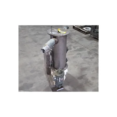Used 10x12 Semco Rotary Air Lock, W/ Dual Shaft Agitated Hopper