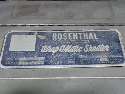 USED ROSENTHAL WA-S-3-HIBEVAA