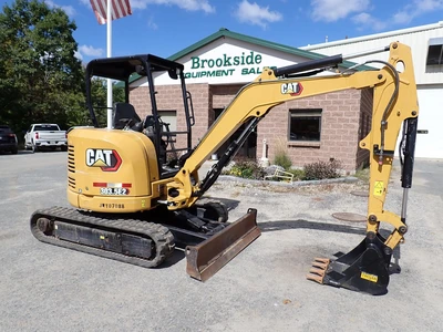 Used 2020 CATERPILLAR 303.5E2 CR Crawler Excavators - Mini Massachusetts US | Brookside Equipment Sales #1493527