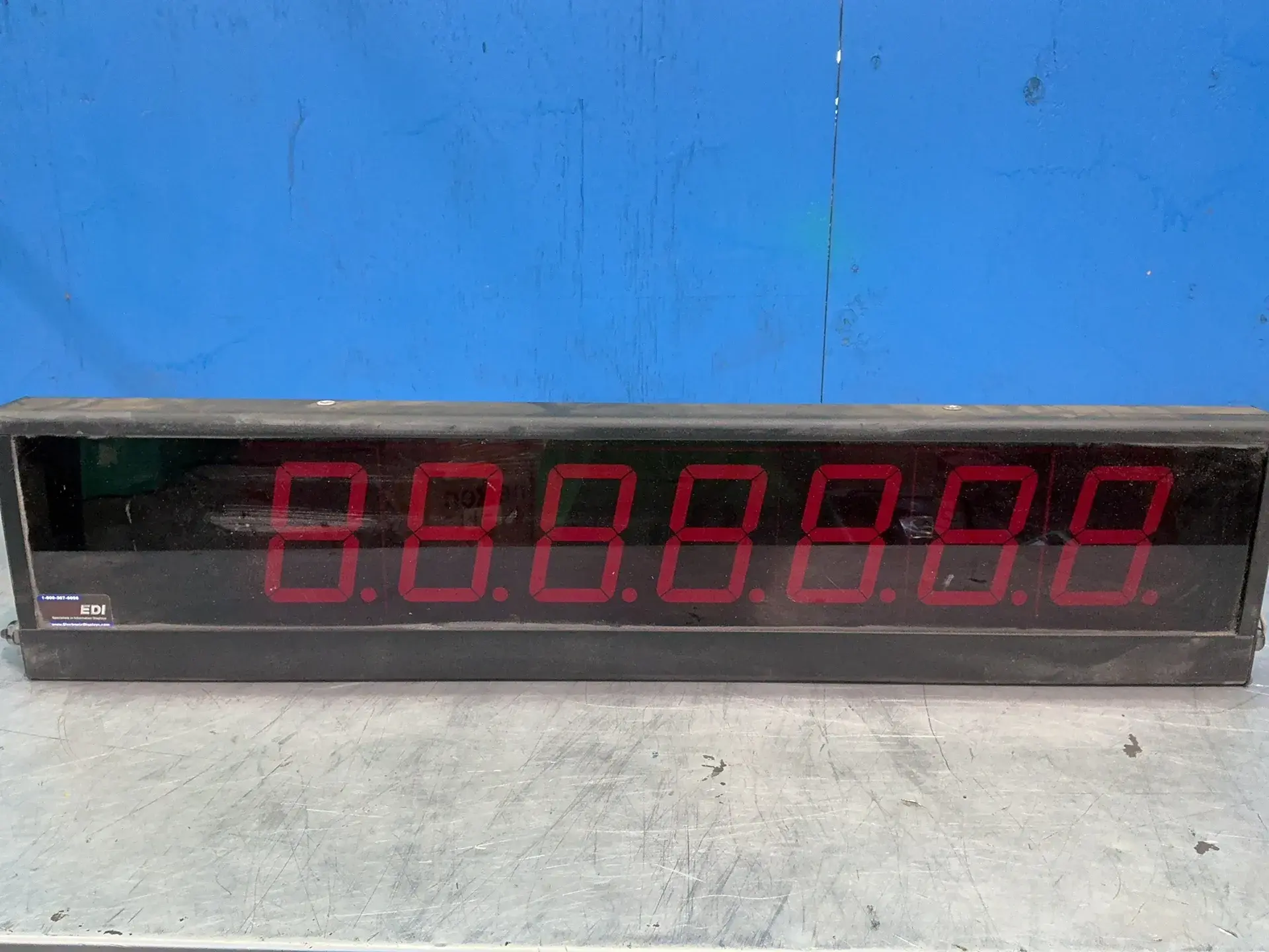 Used EDI ELECTRONIC DISPLAYS ED4062091DN1 Counters/Timers Ohio US | HGR 24 #1488470