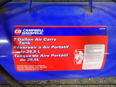 Campbell Hausfeld 7 Gal Air Tank