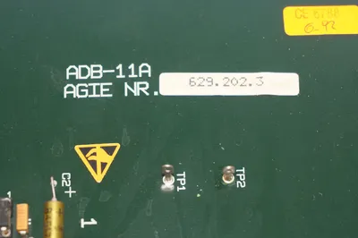 AGIE USA ADB-11A PC BOARD 629.202.3 ADB11A