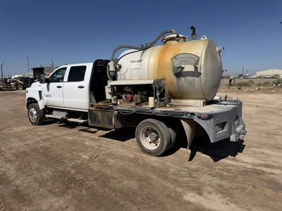 Used 2024 CHEVROLET 6500 HD SILVERADO FLATBED TRUCK Vacuum Truck Texas US | Miedema Asset Management Group #1315700