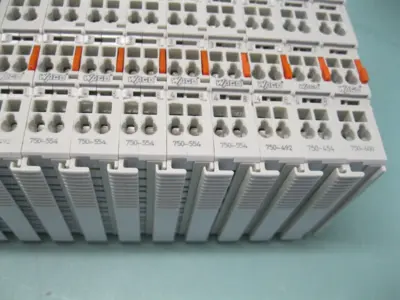 Wago 750-333 Profibus Fieldbus Coupler Module w/ Input & Output Modules D17