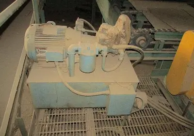NEWMAN 282-18, 18" TOP & BOTTOM ROUGH LUMBER PLANER