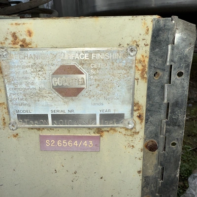300 L Cetema ST350N Vibratory Deburring , Polishing & Finishing Bowl